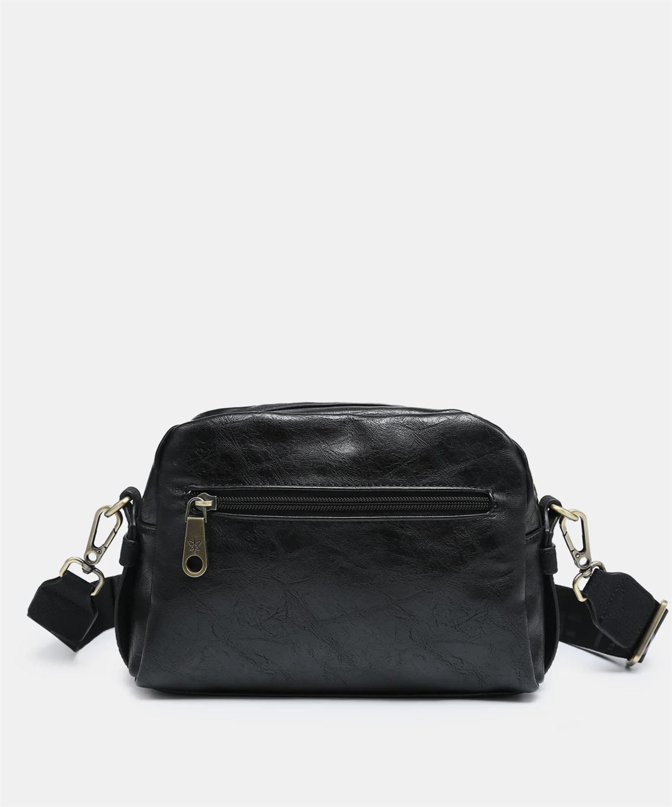 Pepe Moll_ Bolso bandolera Elie negro/taupe - Imagen 3