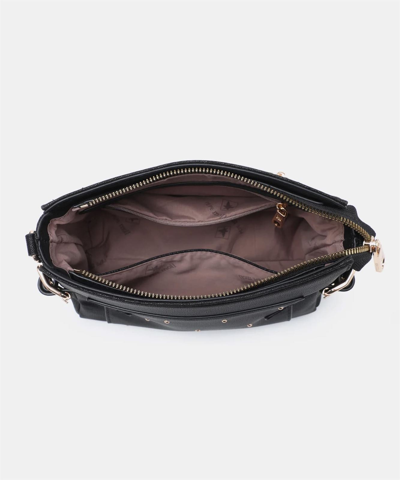 Pepe Moll_ Bolso bandolera tachuelas negro - Imagen 4