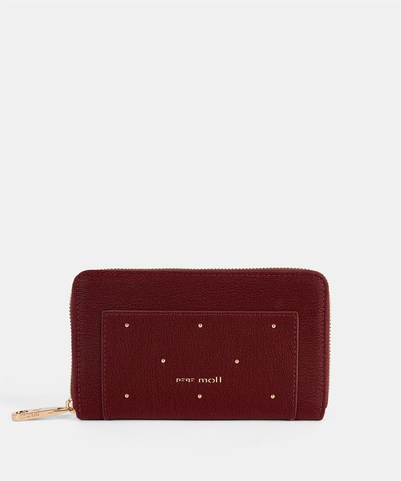 Pepe Moll_ Cartera Bronte burdeos - Imagen 1