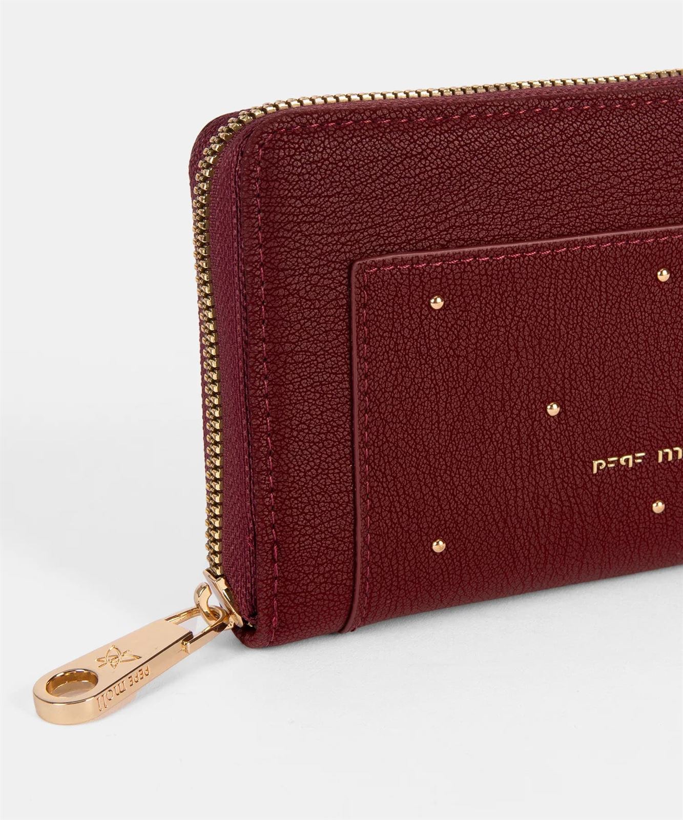 Pepe Moll_ Cartera Bronte burdeos - Imagen 2