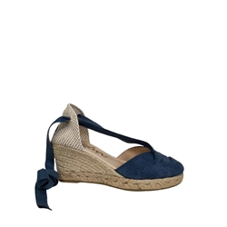 Picón_ Alpargata cuña azul - Imagen 1
