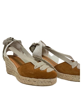 Picón_ Alpargata cuña camel - Imagen 2