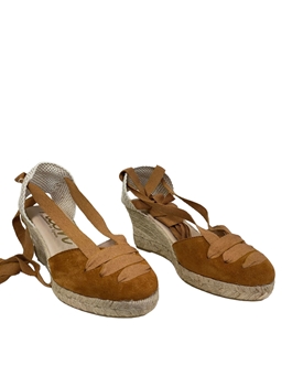 Picón_ Alpargata cuña cuero - Imagen 2