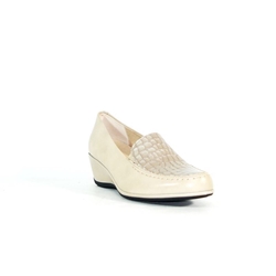 Pitillos- Mocasin beige mujer - Imagen 1
