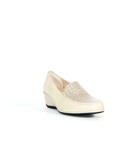 Pitillos- Mocasin beige mujer - Imagen 1