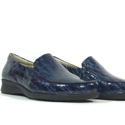 Pitillos_ Mocasín combinado marino - Imagen 2