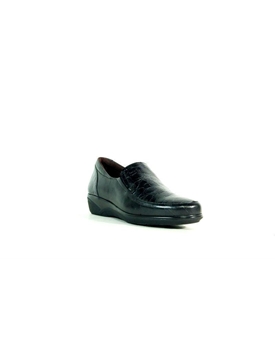 Pitillos- Mocasín cuña charol negro - Imagen 1