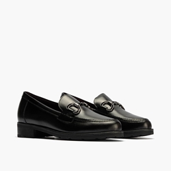 Pitillos_ Mocasín en negro con adorno - Imagen 2