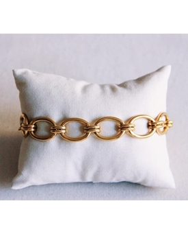 Pulseras de eslabones ovalados - Imagen 1