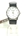 Reloj correa negra-esfera blanca - Imagen 1