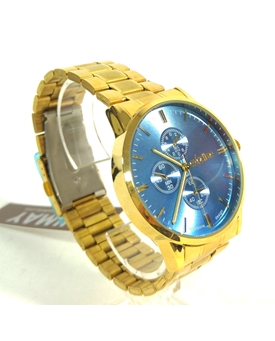 Reloj metalizado esfera azul - Imagen 2