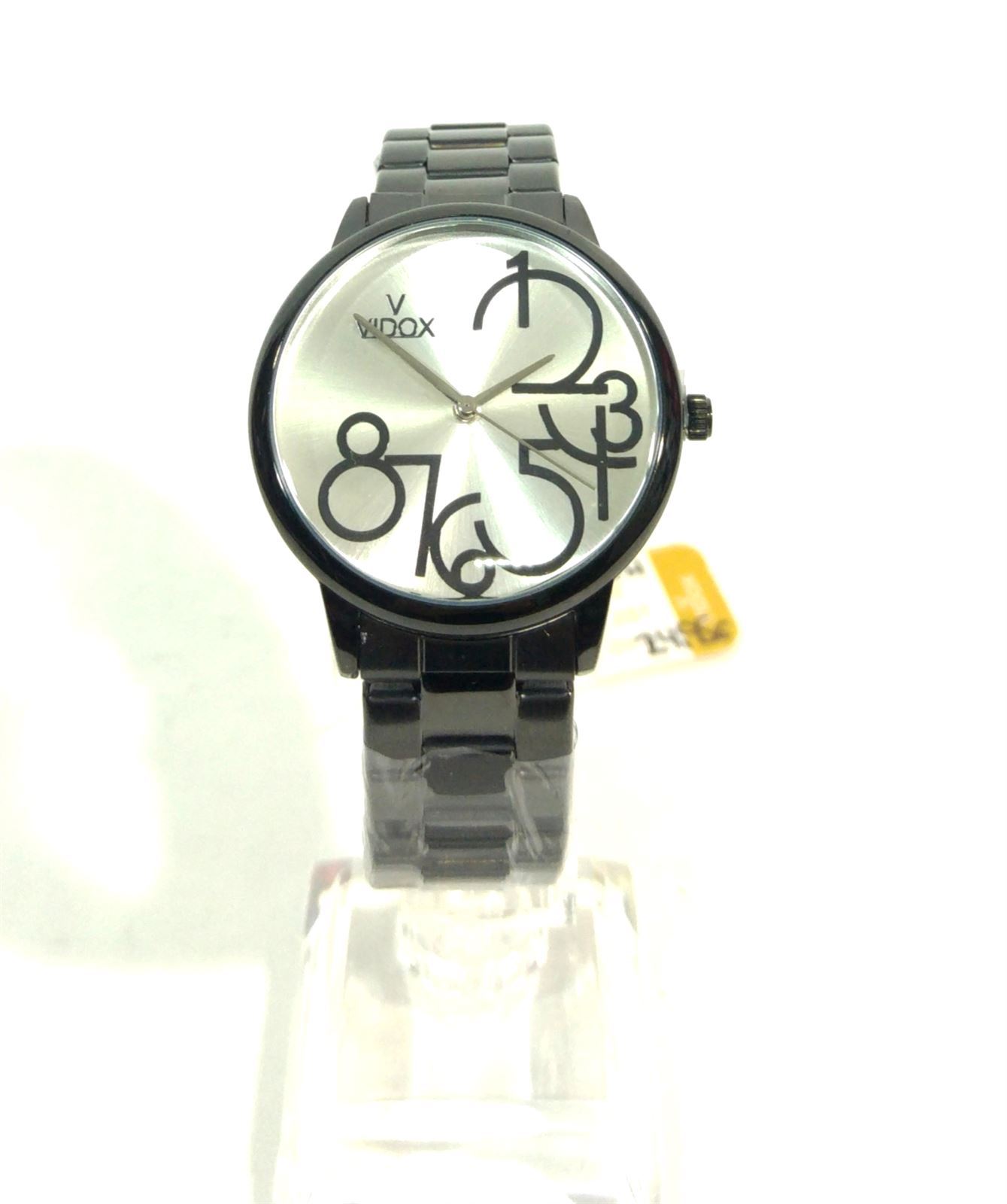 Reloj metalizado negro - Imagen 1