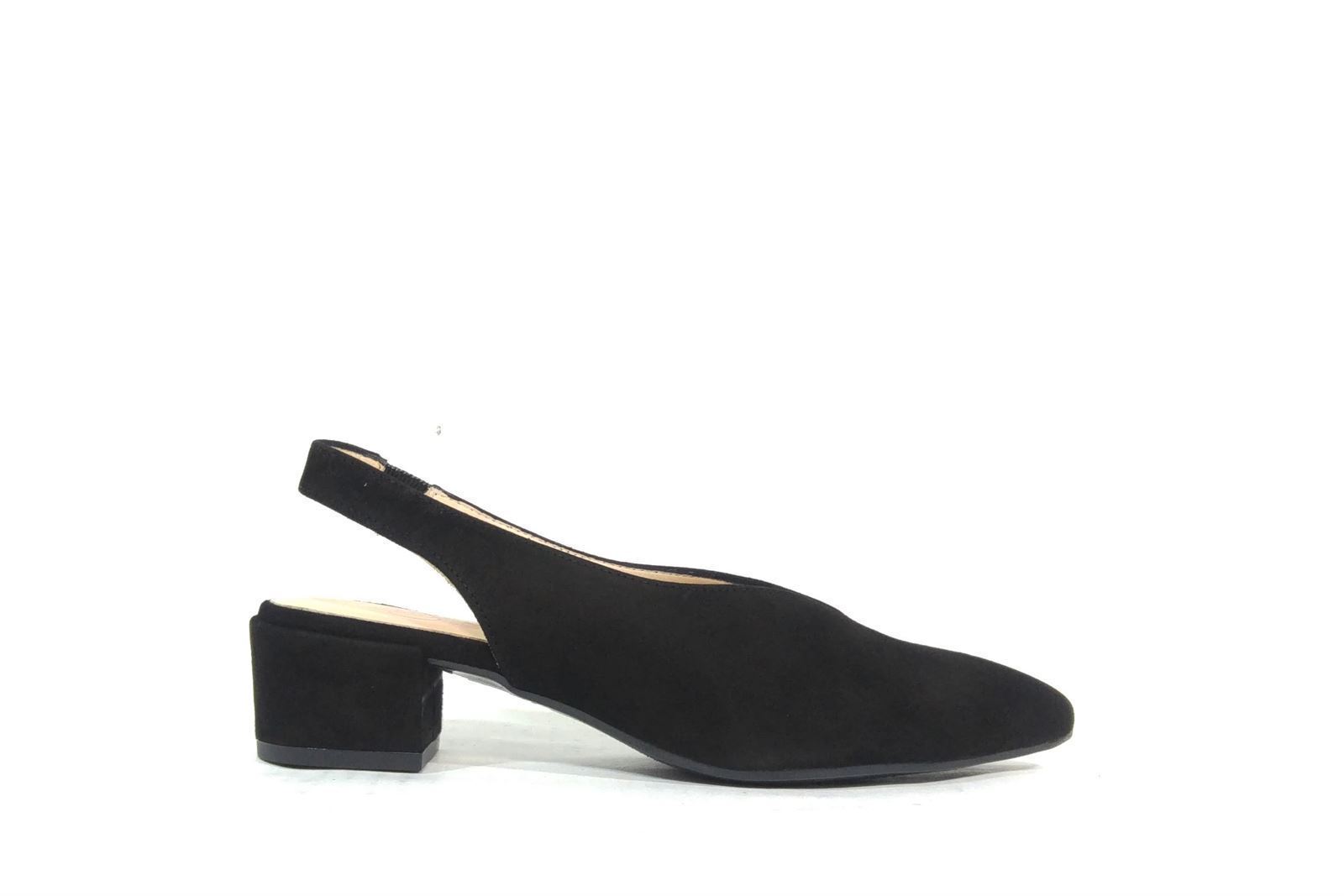 Salonissimos_ Zapato ante negro mujer - Imagen 1