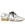 Salonissimos_ Zapato cordones plateado mujer - Imagen 1