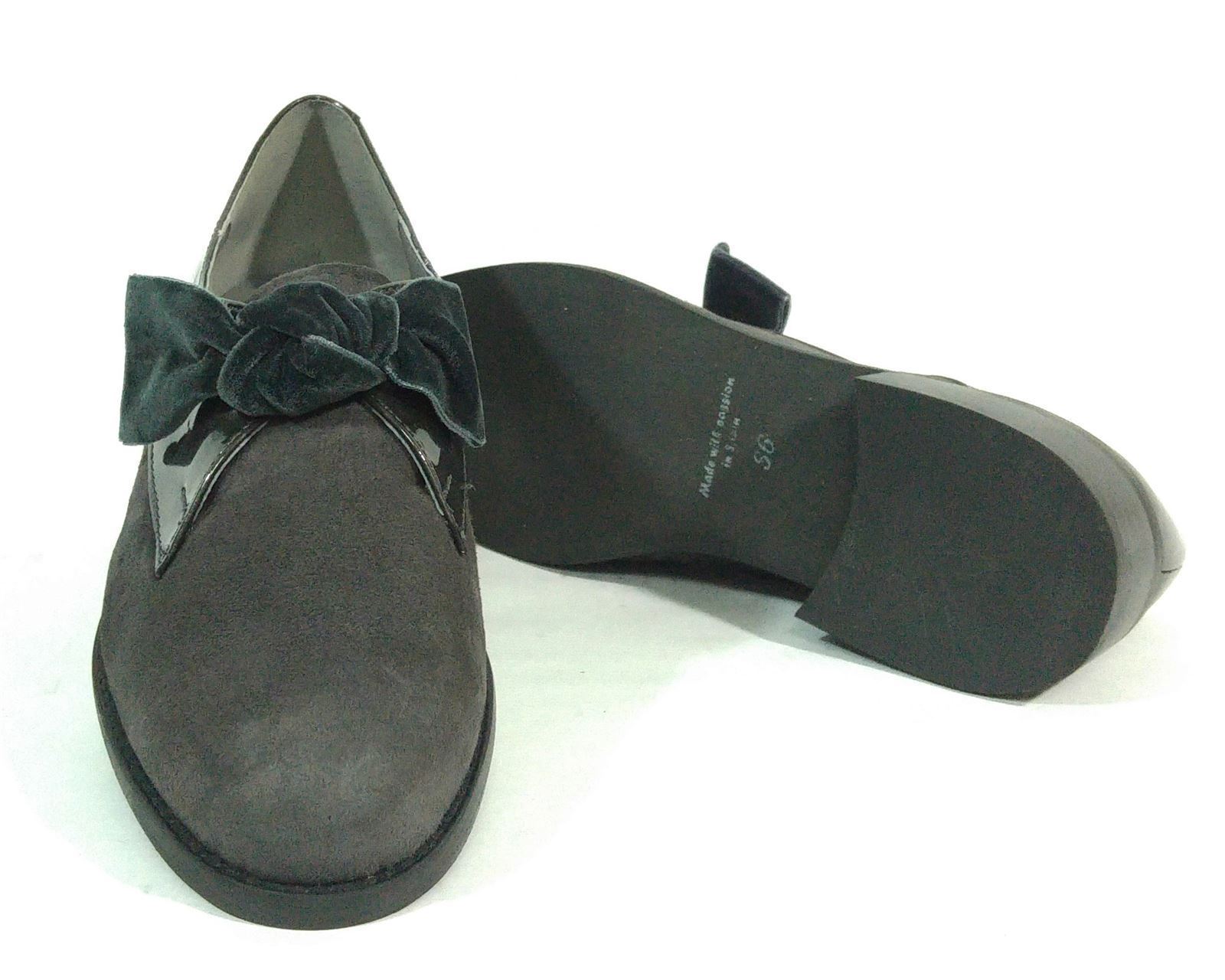 Salonissimos_ Zapato lazo gris - Imagen 5