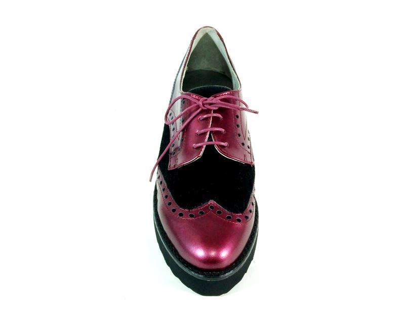 Salonissimos- Zapatos cordones mujer - Imagen 3