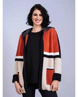 Scorzzo_ Chaqueta peluche combi puffy - Imagen 1