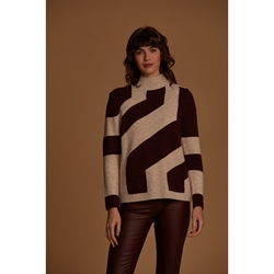 Scorzzo_ Jersey baguilla intarsia botones - Imagen 1