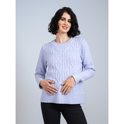 Scorzzo_ Jersey cuello perkins baguilla azul - Imagen 1