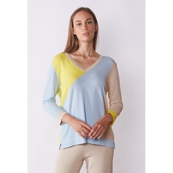 Scorzzo_ Jersey cuello pico colores - Imagen 1