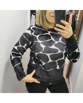 Scorzzo_ Jersey manchas negro - Imagen 1