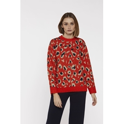 Scorzzo_ Jersey naranja manchas - Imagen 1