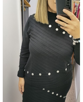 Scorzzo_ Jersey perking negro - Imagen 1