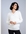 SCORZZO_ Jersey punto cuello pico blanco - Imagen 1