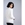 SCORZZO_ Jersey punto cuello pico blanco - Imagen 2