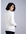 SCORZZO_ Jersey punto cuello pico blanco - Imagen 2