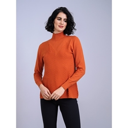 SCORZZO_ Jersey punto teja cuello cisne - Imagen 1