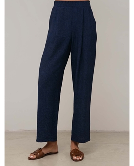 Scorzzo_ Pantalón ancho denim - Imagen 1