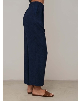 Scorzzo_ Pantalón ancho denim - Imagen 2