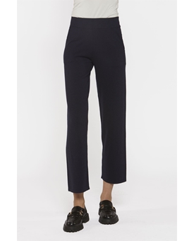 Scorzzo_ Pantalón punto largo negro - Imagen 1