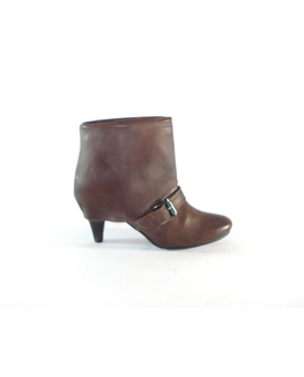 Si by sinela- Botin tacón marrón chocolate - Imagen 2