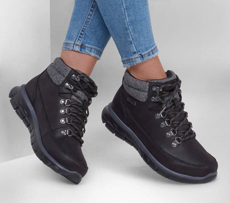 Skechers_ Bota synergy negra - Imagen 2