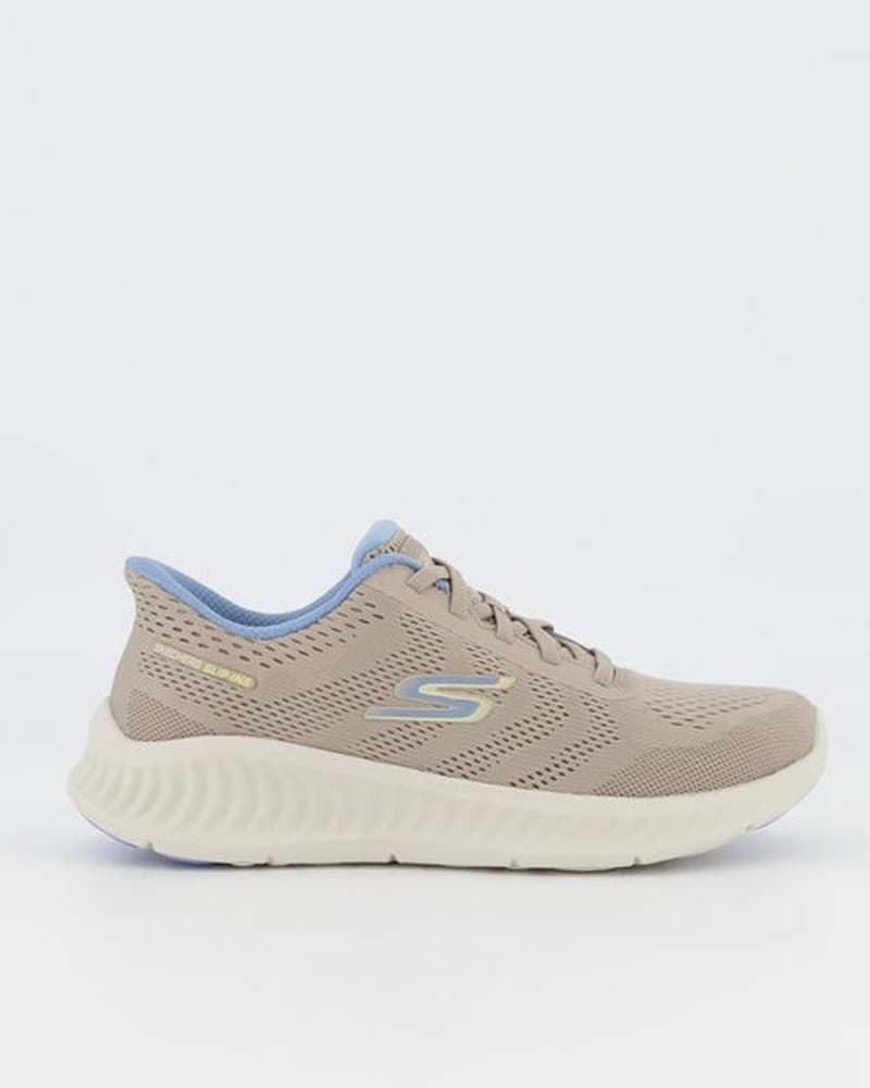 Skechers_ Deportiva slip-ins go walk taupe - Imagen 1