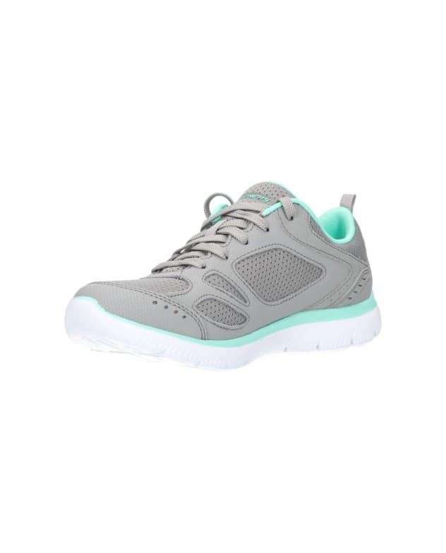 Skechers_ Deportiva summits gris chica - Imagen 4