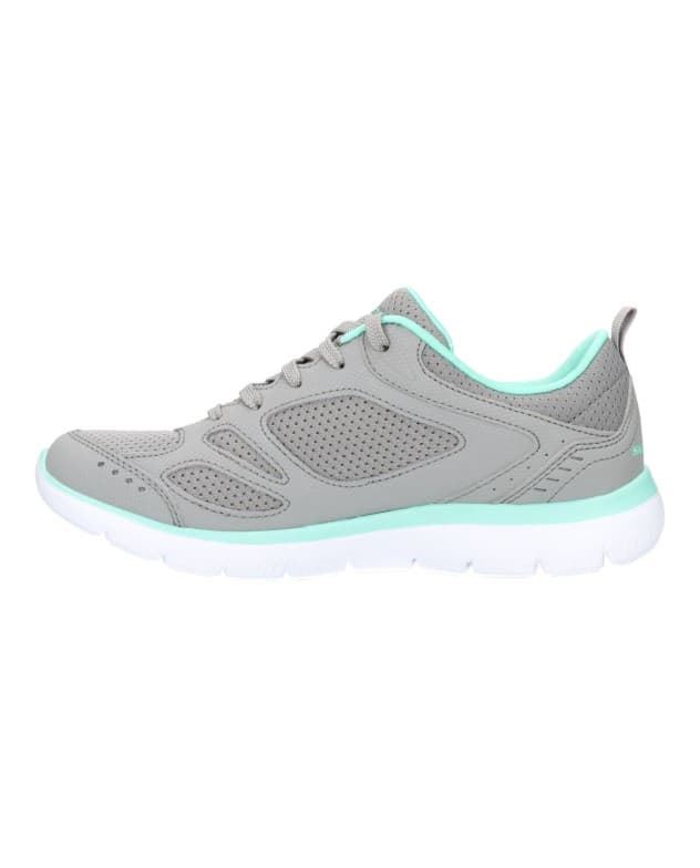 Skechers_ Deportiva summits gris chica - Imagen 5