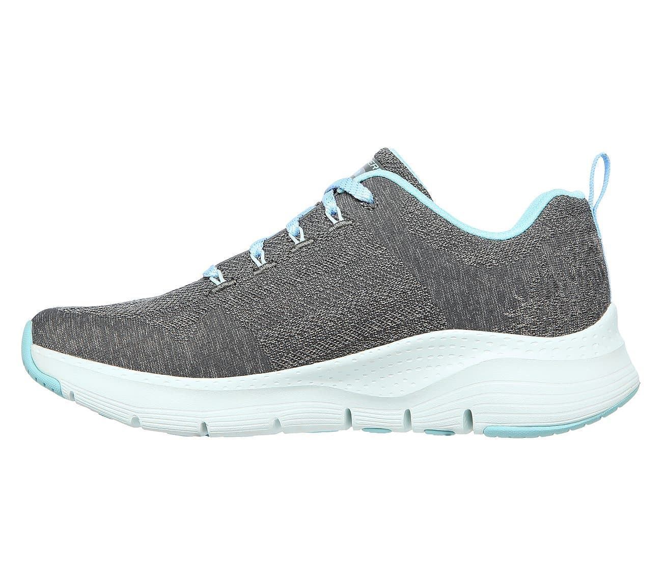 Skechers_ Deportivo arch fit- comfy wave gris - Imagen 4