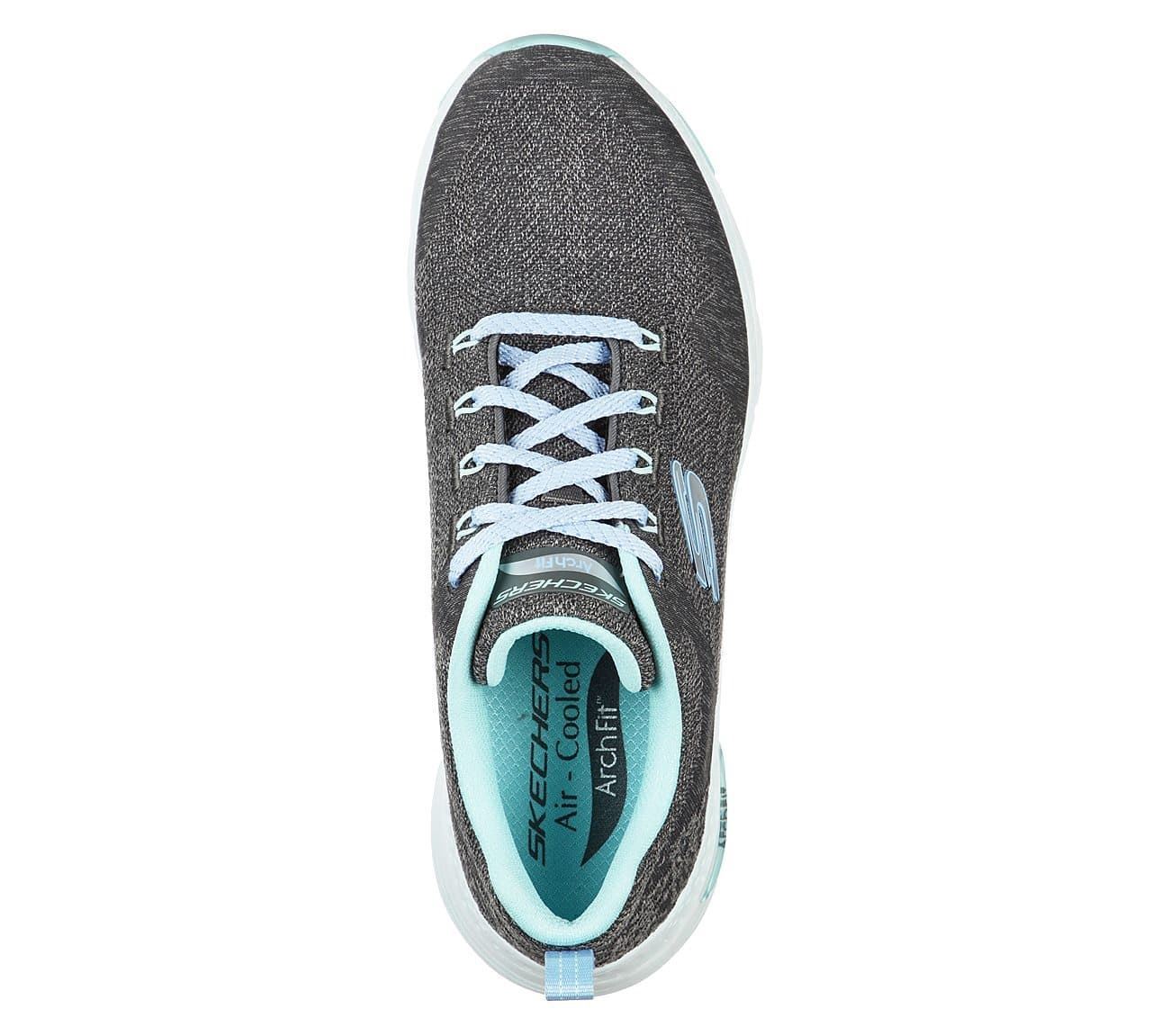 Skechers_ Deportivo arch fit- comfy wave gris - Imagen 5