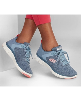 Skechers_ Deportivo azul flex appeal - Imagen 2