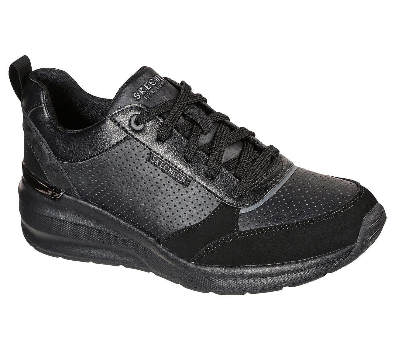 Skechers_ Deportivo cuña Street negro - Imagen 3