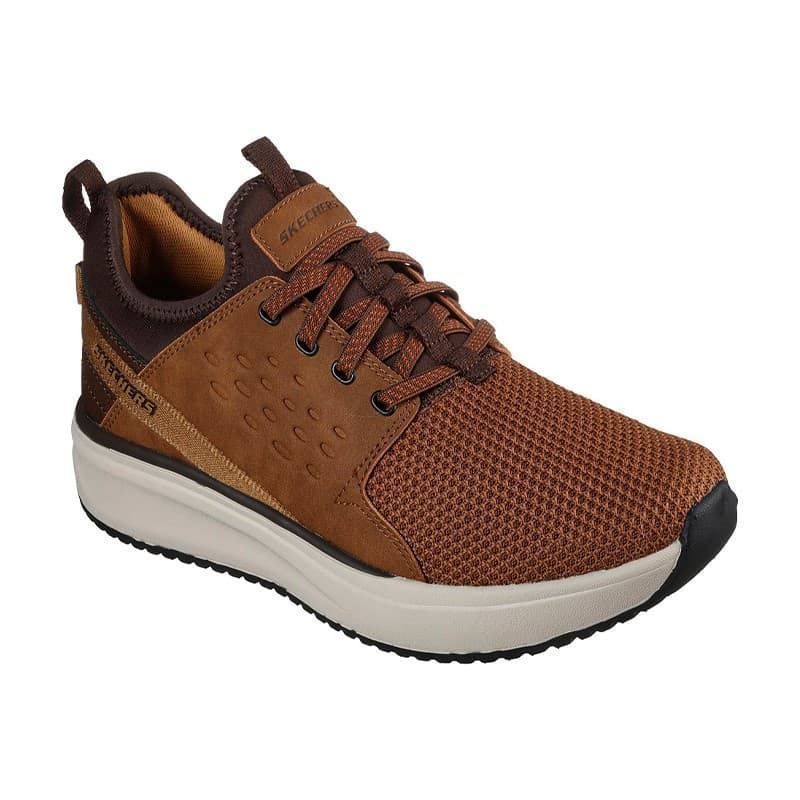 Skechers_ Deportivo relaxed fit cuero - Imagen 3