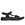 Skechers_ Sandalia go walk flex negra - Imagen 1