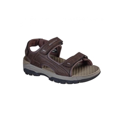 Skechers_ Sandalia velcros marrón chico - Imagen 2