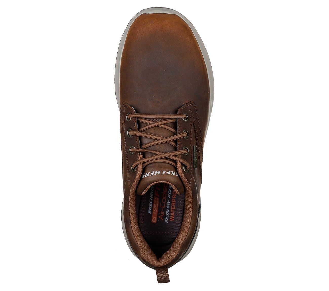 Skechers_ Zapato de piel Delson antigo chico - Imagen 3
