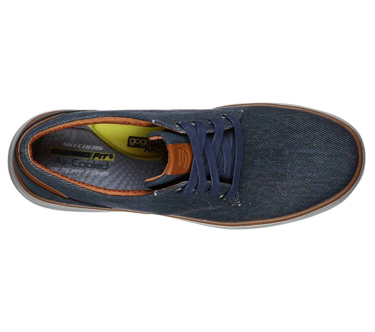 Anotar Alcanzar Pensionista Skechers_ Zapato moreno-Ederson jeans - ZAPATO