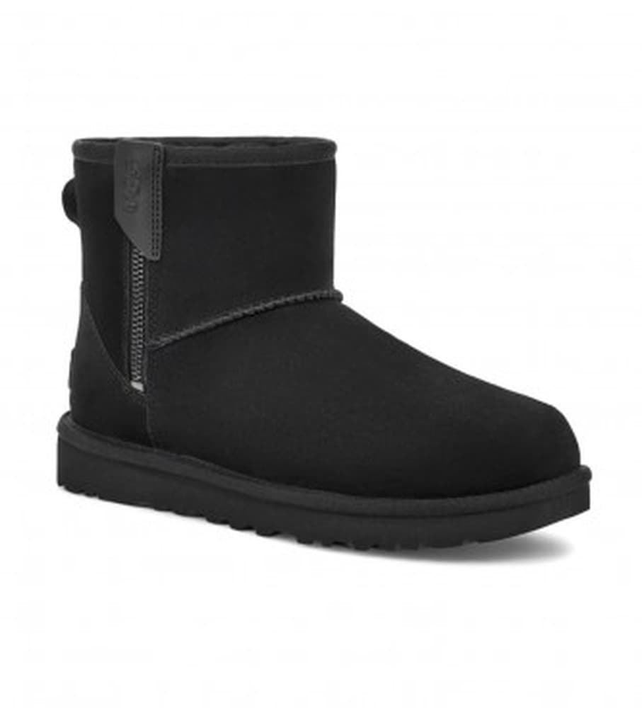 UGG_ Bota W Classic Mini Bailey Zip negra - Imagen 3