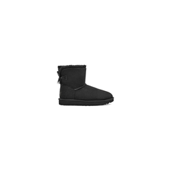 UGG_ Bota W Mini Bailey Bow II Black - Imagen 1